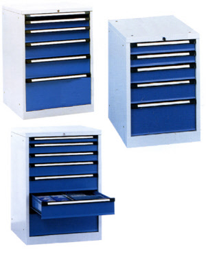 Schubladenschrank, Schubladenschränke
