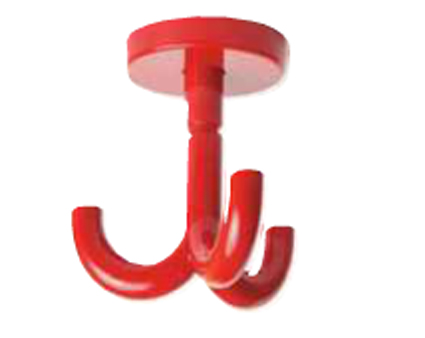 Garderobenhaken, Dreifachhaken, Kleiderhaken, Kindergarten-Kleiderhaken