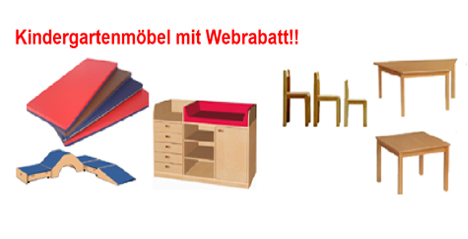 Möbel für Kindergarten, Kindertagesstätten