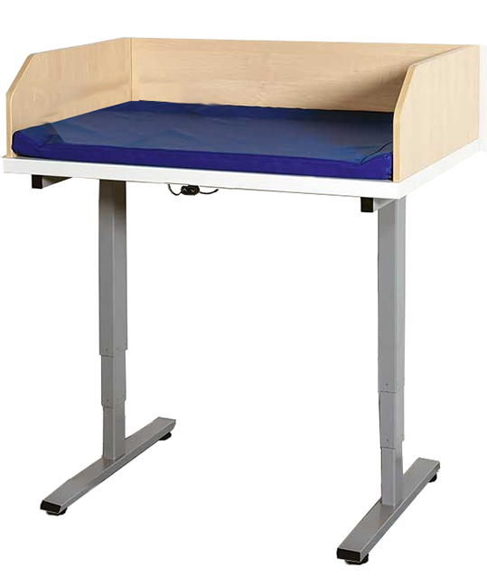 Wickelkommode elektrisch höhenverstellbar, höhenverstellbarer