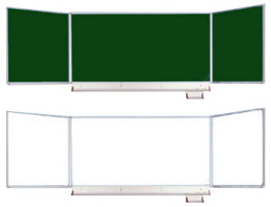 Klapptafel höhenverstellbar durch Federzug zur Wandmontage