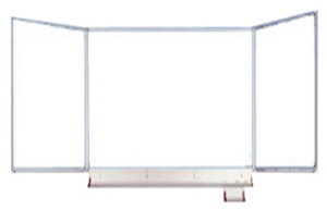 Whiteboard-Klapptafel verstellbar durch Federzug