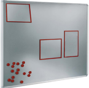 Magnethafende Infotafeln