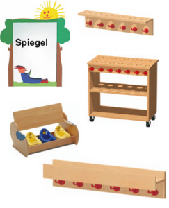 Waschraummöbel für Kindergarten