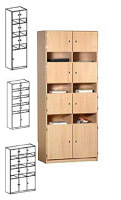 Lehrerfachschrank oder Schliessfachschrank mit Ablagefach