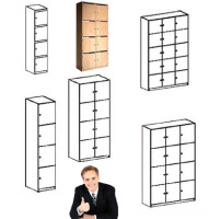 Lehrerfachschrank oder Schliessfachschrank 