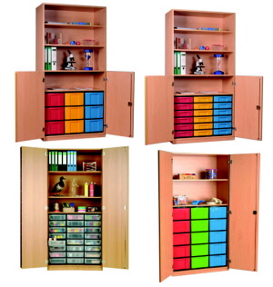 Materialschrank und Werkstattschränke