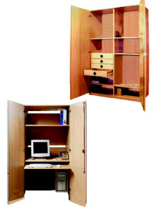 Medienschrank, Notebookschrank, Notebookschränke, Computerschrank