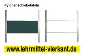 Pylonenschiebetafeln