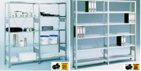 Regalsysteme für Betrieb, Lager, Archiv oder Büro