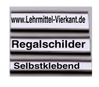 Namensschilder selbstklebend