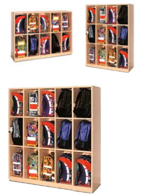 Schulranzenregal, Schulranzenschrank, Schulranzenaufbewahrung