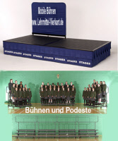 Bühnen und Chorpodeste