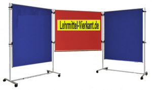 Stellwände mit Fahrgestell 