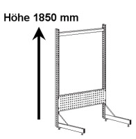 Table One mit Standardlackierung Höhe 1850 mm