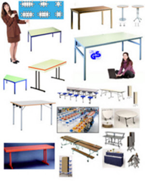 Tische für Schulen, Gemeinden und Gewerbe