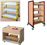 Bücherwagen