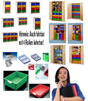Materialschränke mit Kunststoffschübe 