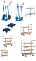 Transportwagen, Sackkarre, Etagenwagen usw.