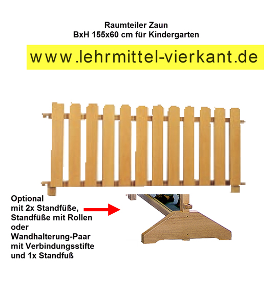 Raumteiler für Kinder, Kindergartenmöbel, Raumteiler Zaun für den