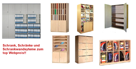 Schrank, Schränke, Wandschranksysteme