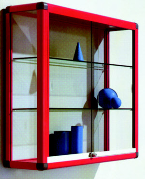 Vitrine zur Wandaufhängung 