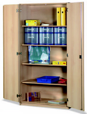 Klassenraumschrank mit Modulboxen