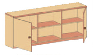 Anrichte mit Deckplatte