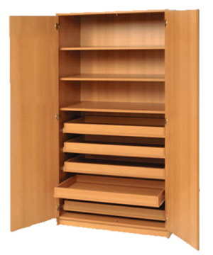 Bastelschrank, Papierschrank, Papierschränke, Papierschrankhersteller