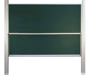 Pylonendoppeltafel mit Kreideflächen