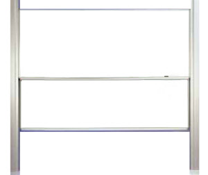 Pylonendoppeltafel mit Whiteboardfläche