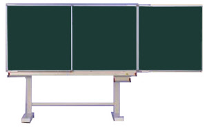 Klappschiebetafel höhenverstellbar mit Federzug 