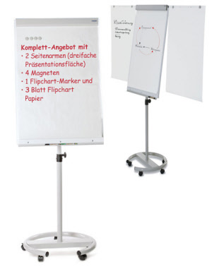 Flipchart de Luxe mobil