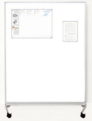 Mobile Funktionswand Whiteboard