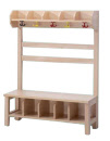 Garderobe mit Sitzbank