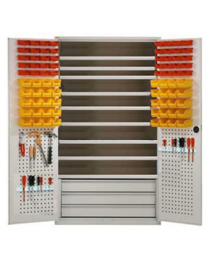 Großraumschrank mit Schubladen