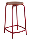 Hocker Sitzhöhe 50 cm mit Fußstütze