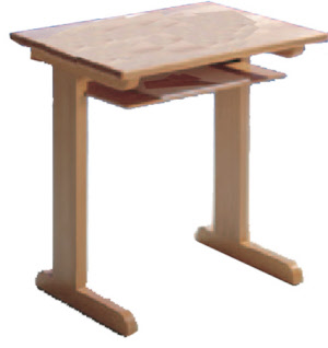 Holzkufentische  für Schulen