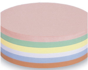 Kommunikationskarten oval, Moderationskarten
