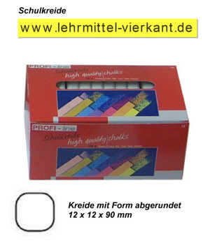 Kreide abgerundet 