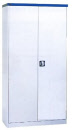 Flügeltürenschrank, Stahlmöbel, Metallschrank