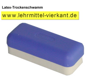 Latex-Trockenschwamm
