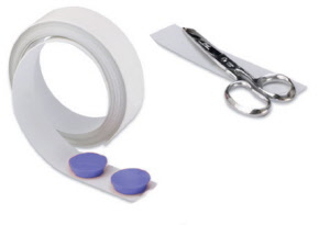 Magnetband Weiß auf Rolle