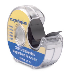 Magnetband im Spender, selbstklebend