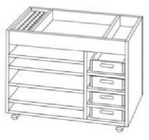 Bastelwagen, Trockenwagen, Bastelmobil, Gitterwagen, Papierwagen