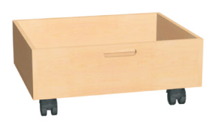 Rollkasten aus Massivholz