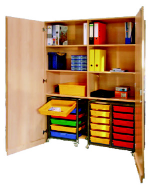 Materialschrank als Garagenschrank 