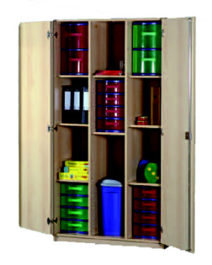 Materialschrank mit Moduloschübe 