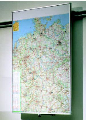 Hängetafel Straßenkarte Deutschland 