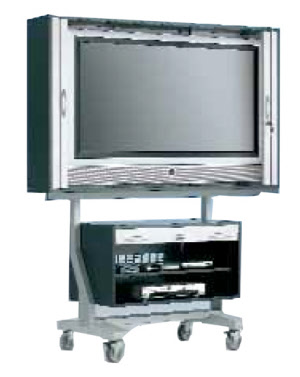 Medienwagen für Flat-Screens XL bis 132 cm Breite